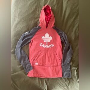 Adidas Red ClimaWarm Hoodie